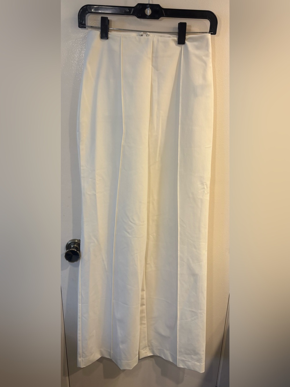 NBD Pleated Trousers Ivory Size Xs Women’s Wide Leg Pants